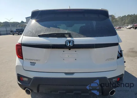 2024 Honda Passport Exl из США, поврежденный, VIN 5FNYF8H54RB020153